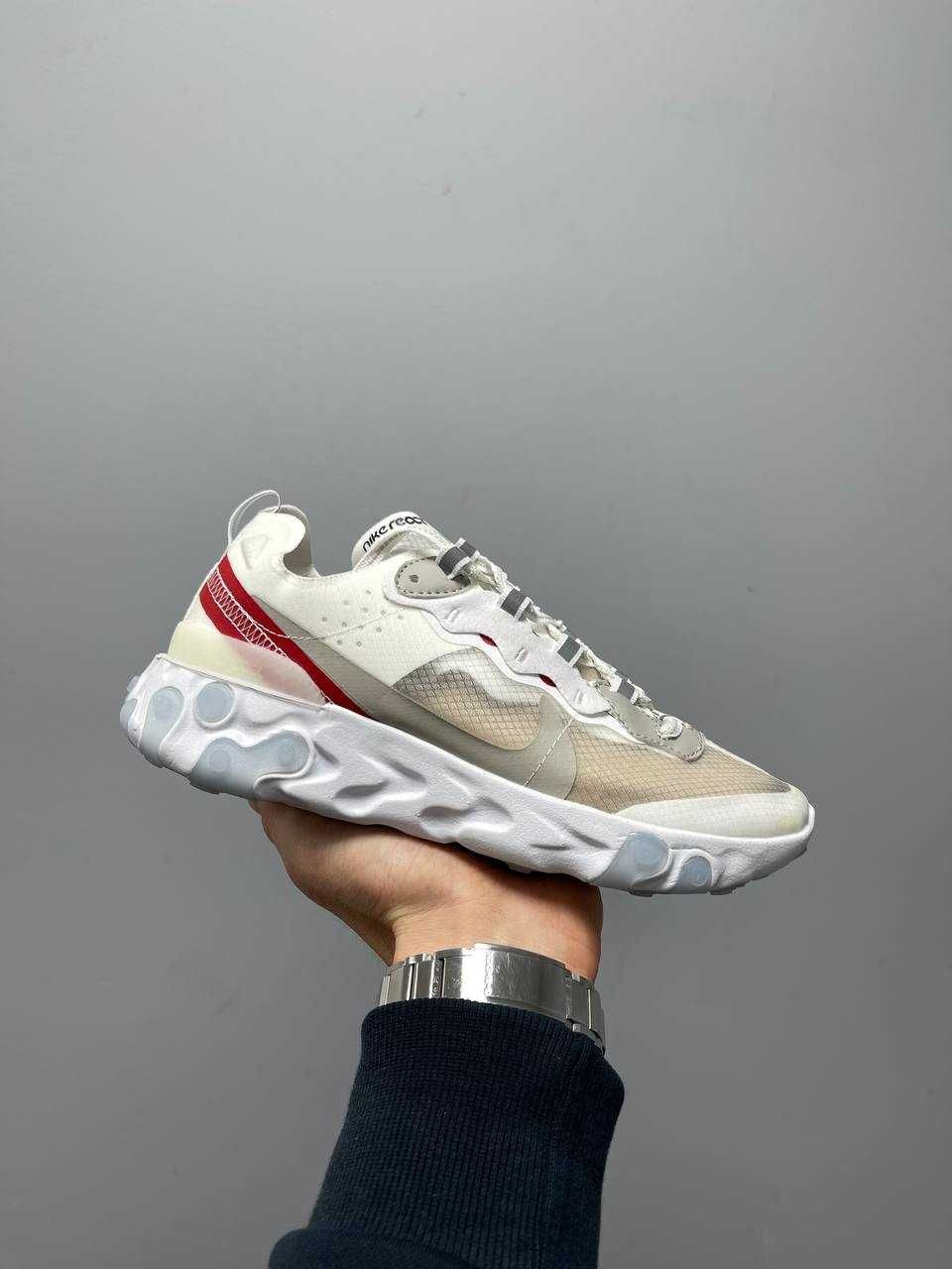 Жіночі кросівки Nike React Element 87’ White(літо)