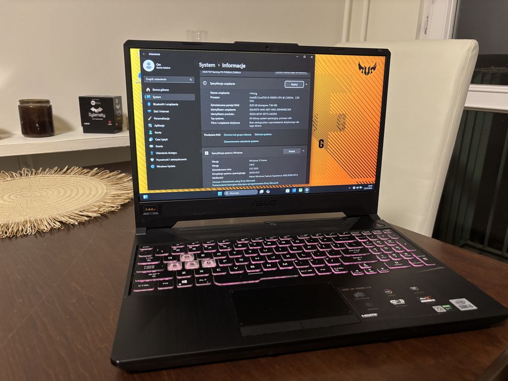 Asus tuf gaming f15 144 hz