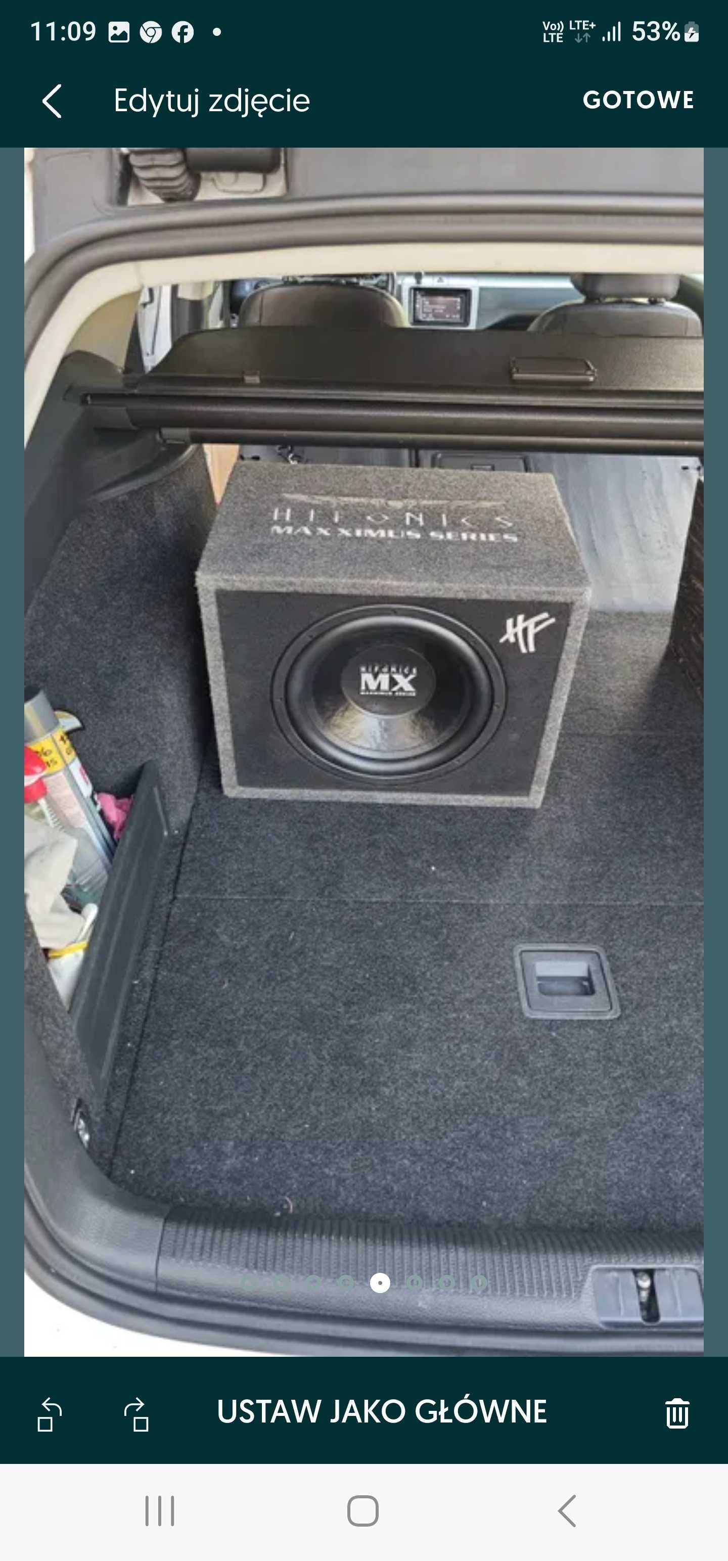 Tuba basowa Hifonics MX12 refleks