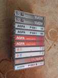 Kasety magnetofonowe AGFA 10sztuki