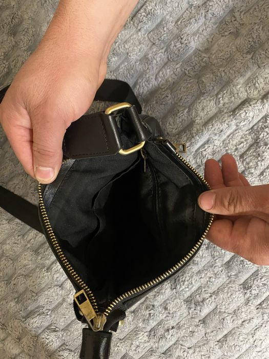 Мужская кожаная сумка, почти новая, в носке была пару раз. 1500 грн.