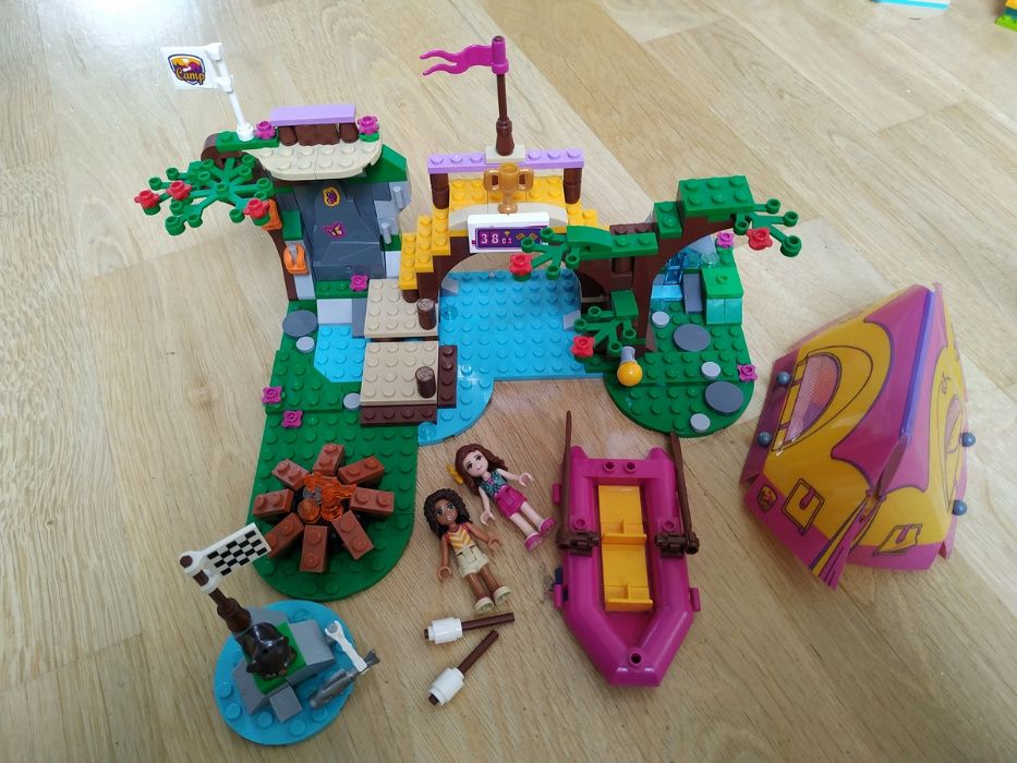 Lego Friends: Spływ pontonem 41121 + obóz łuczniczy 41120