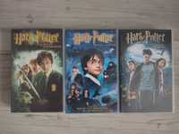Filmy Harry Potter zestaw 3 kaset VHS WB więzień Azkabanu i inne