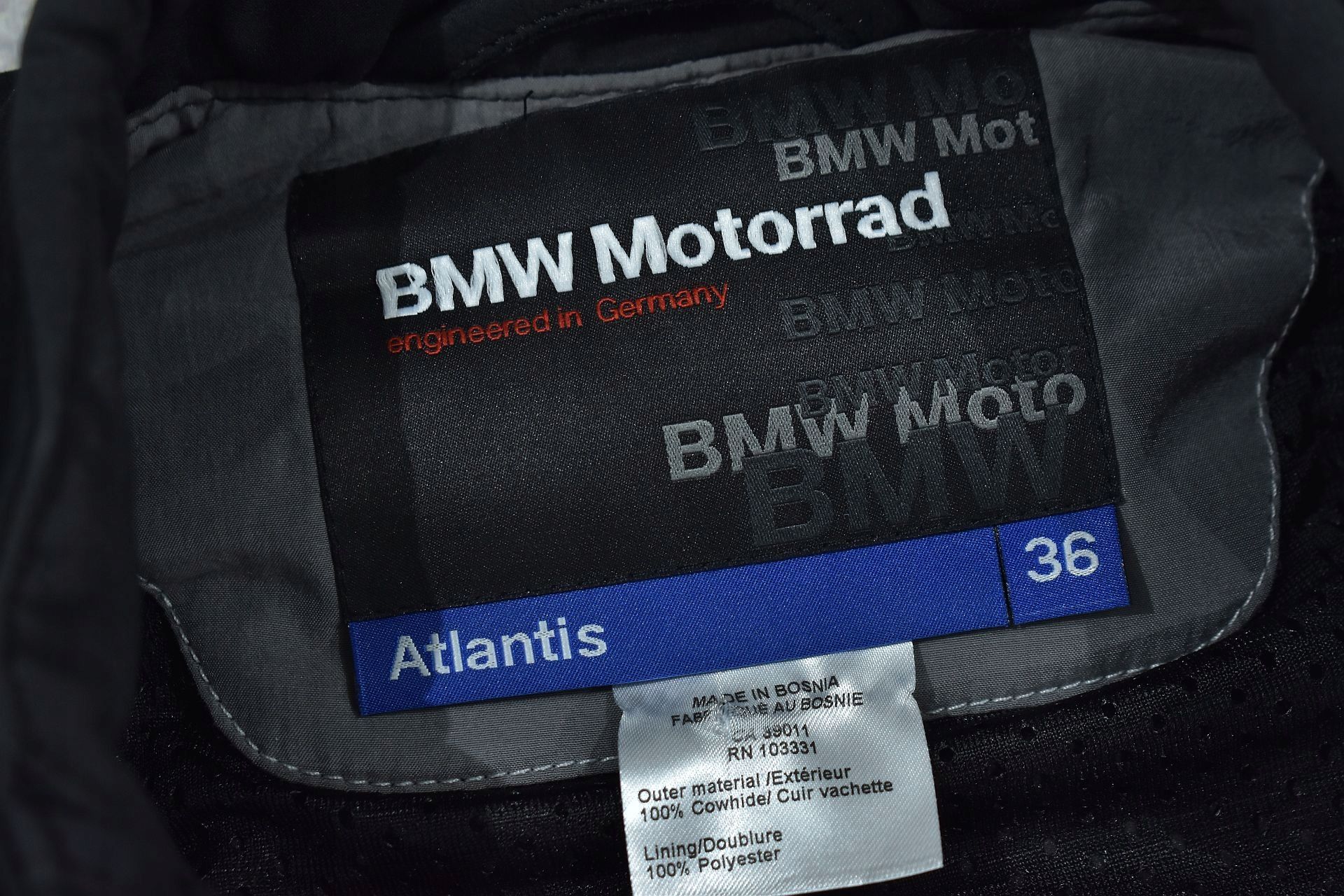 BMW MOTORRAD Atlatnis Skórzana Kurtka Motocyklowa Damska 36