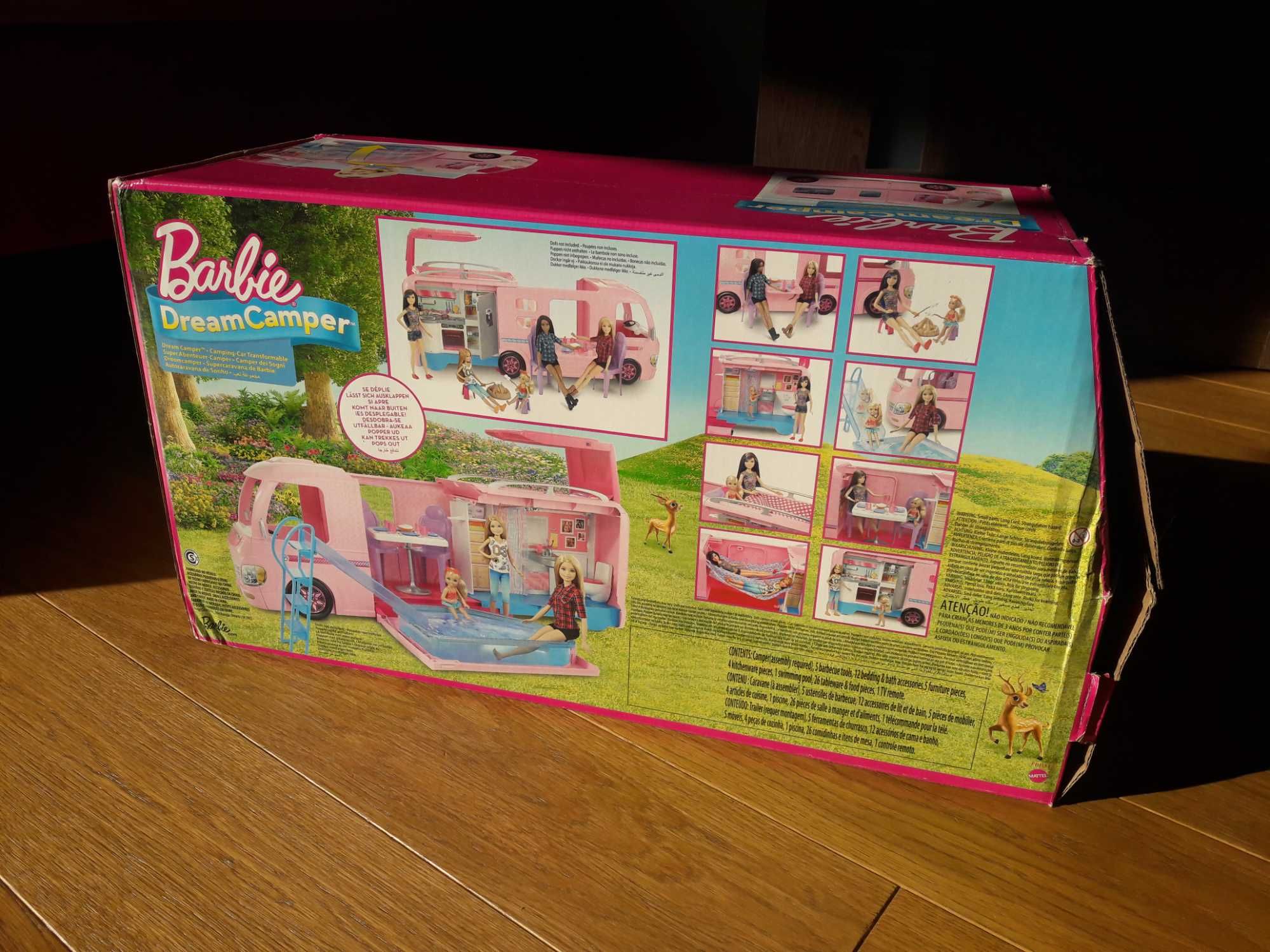 wymarzony kamper Barbie camper wielkie auto XXL