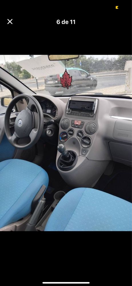 Fiat Panda 1.3multijet Diesel 11/2004 muito bom estado