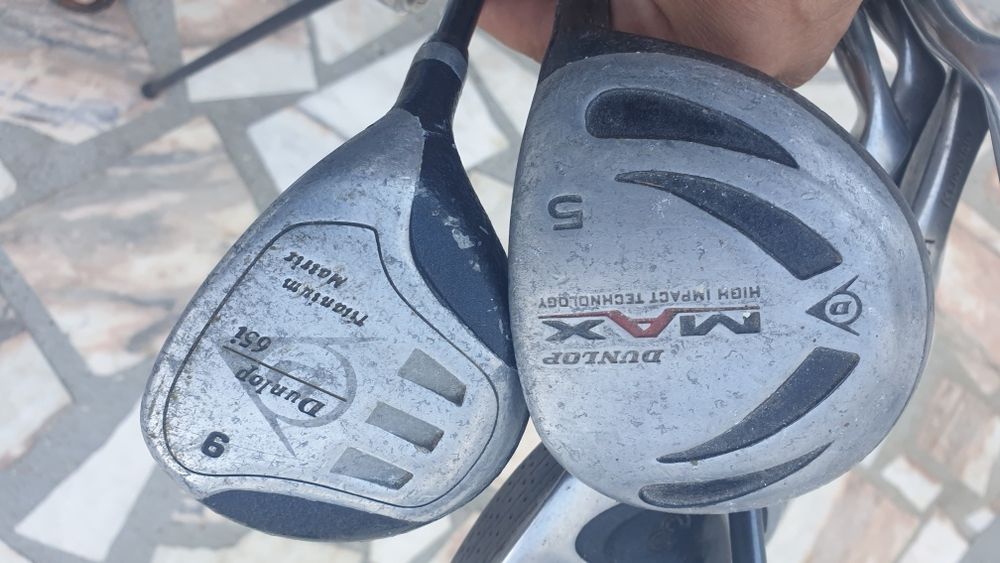 conjunto de tacos de golf  com saco de transporte