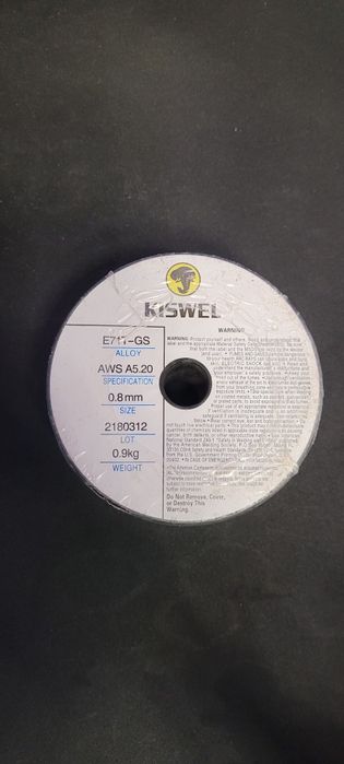 Drut spawalniczy kiswel e71t-gs