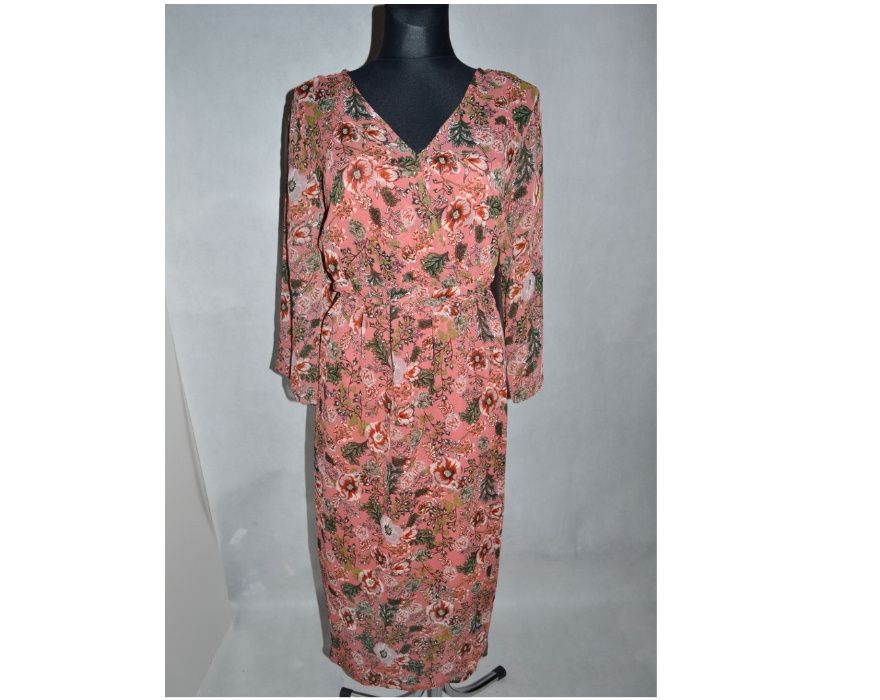 298*joe browns sukienka żorżeta 48/50 nowa