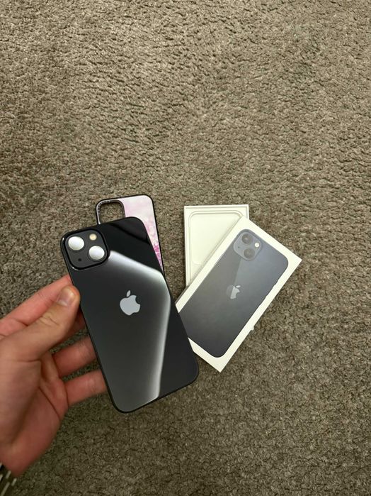 iPhone 13 • 128GB • Czarny/Midnight • Bateria 100% • Pudełko