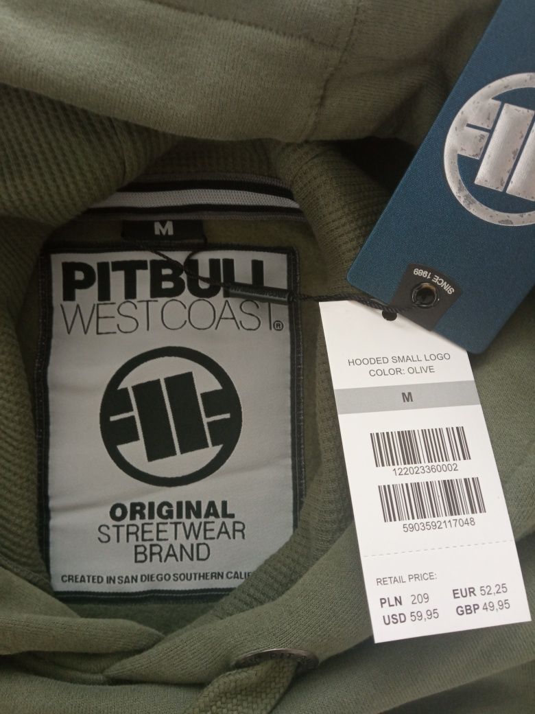 Bluza Pitbull z kapturem M