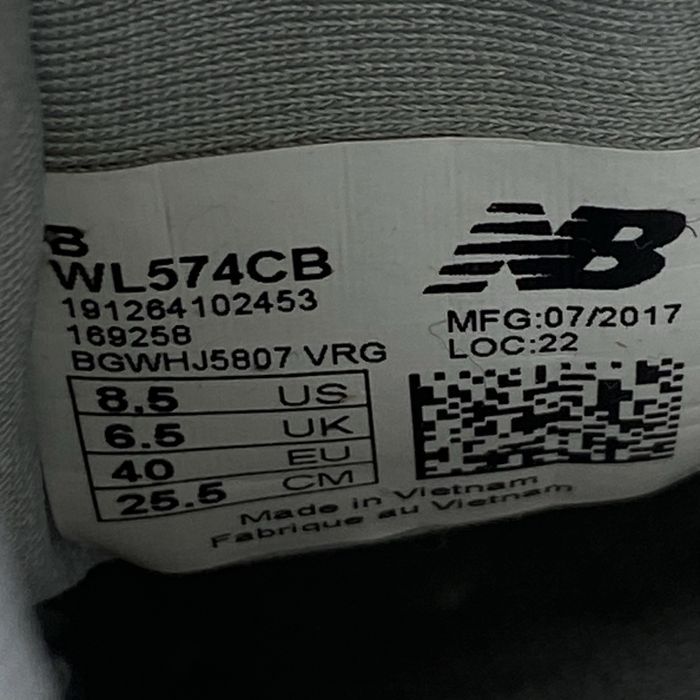 р.40 Кросівки New Balance Classic 574 Оригінал WL574CB