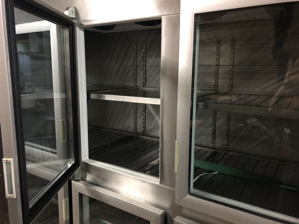 Armario vertical de refrigeração inox com 6 portas, temos vários