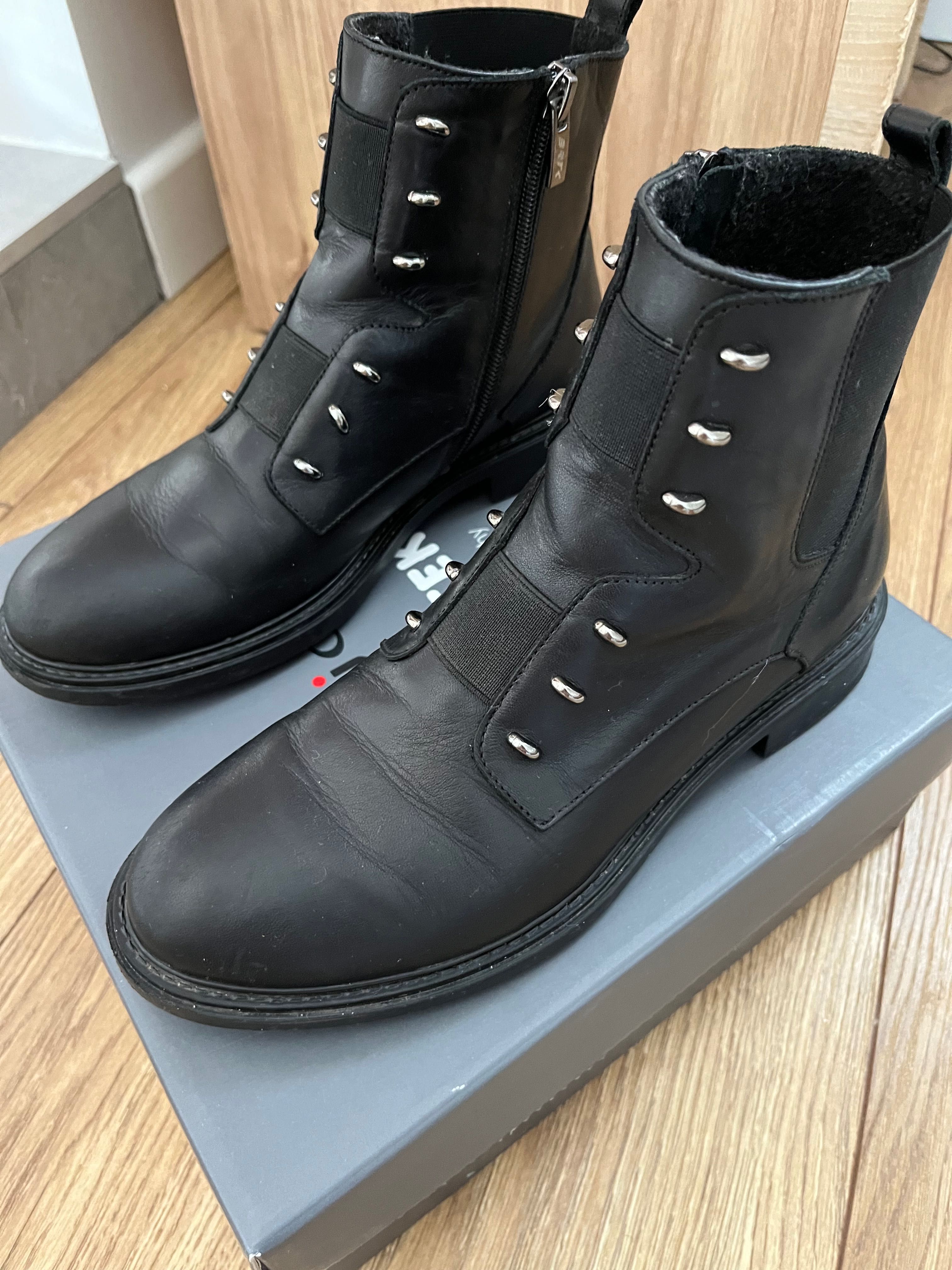 Buty skórzane Wojas r. 36
