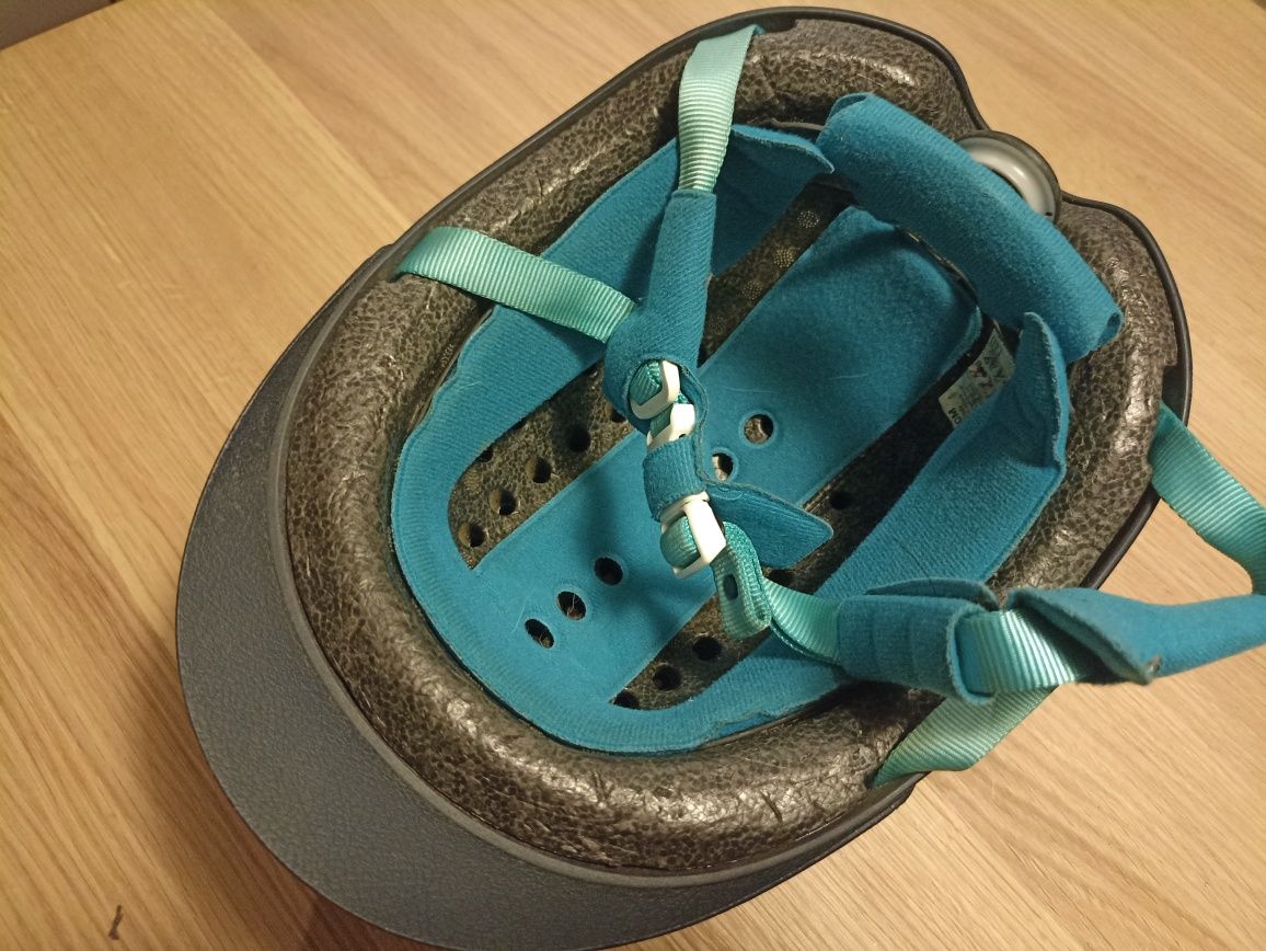 Kask jeździecki Fouganza rozm. 52-55cm