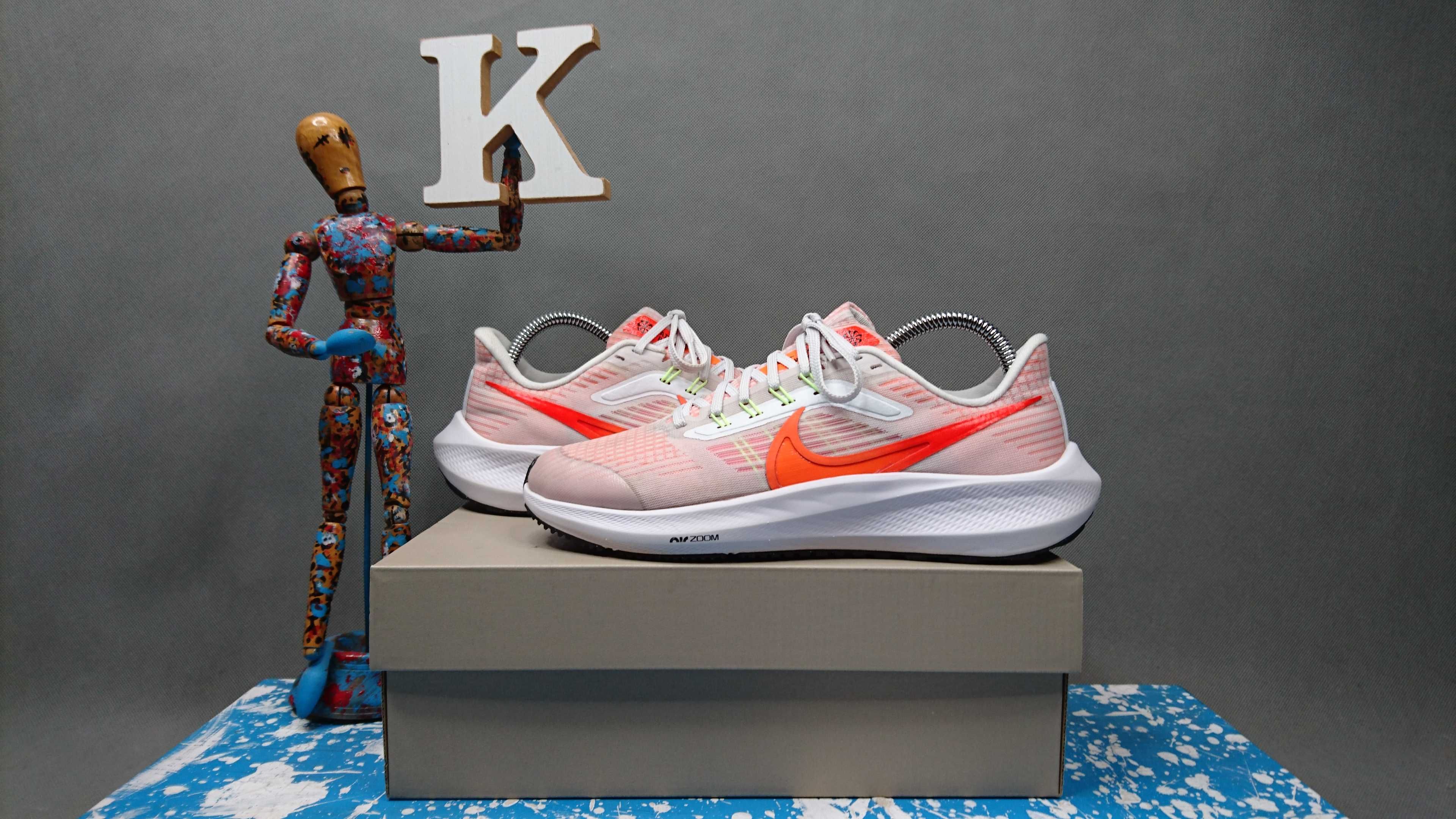 Buty Nike Air Zoom Pegasus 39 White Bright Crimson Total Orange R.39