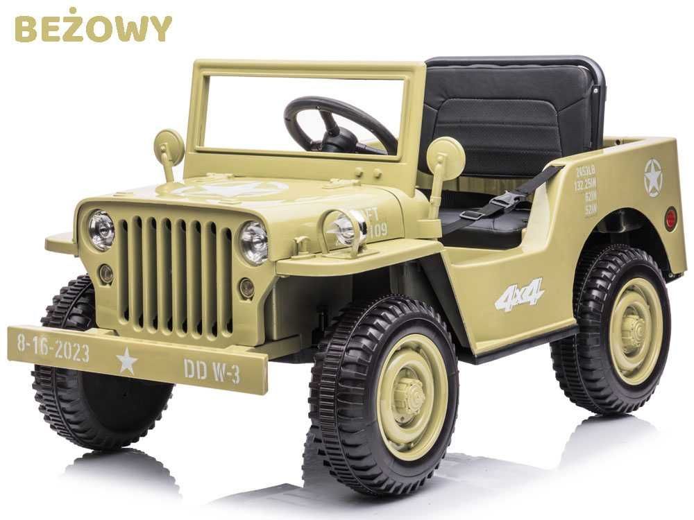 JEEP 4x4 Samochód elektryczny dla dzieci Auto na akumulator +ŁOPATKA