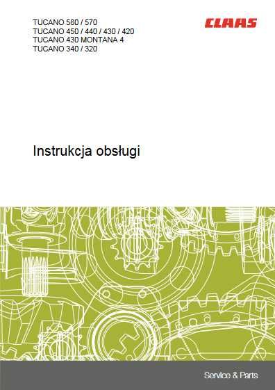 Instrukcje obsługi, katalog części do kombajnów zbożowych