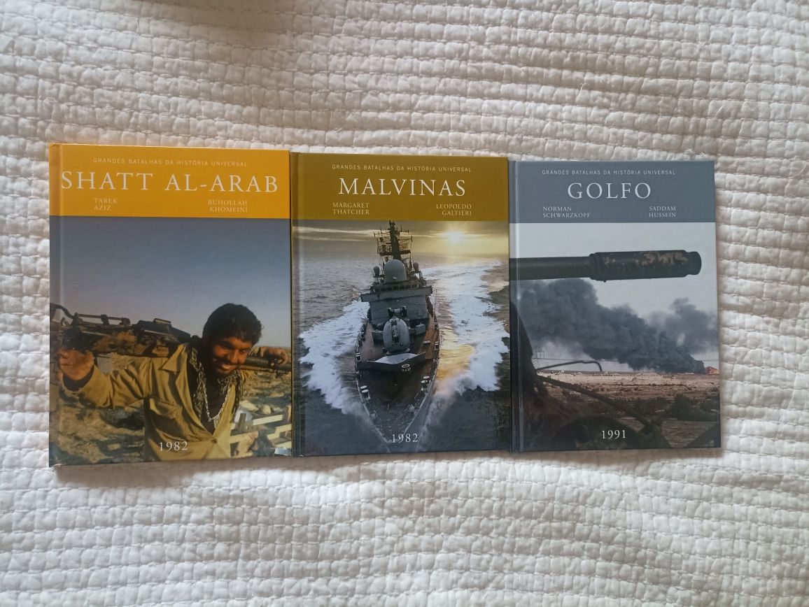 Coleção: Grandes Batalhas da História Universal"
33 volumes