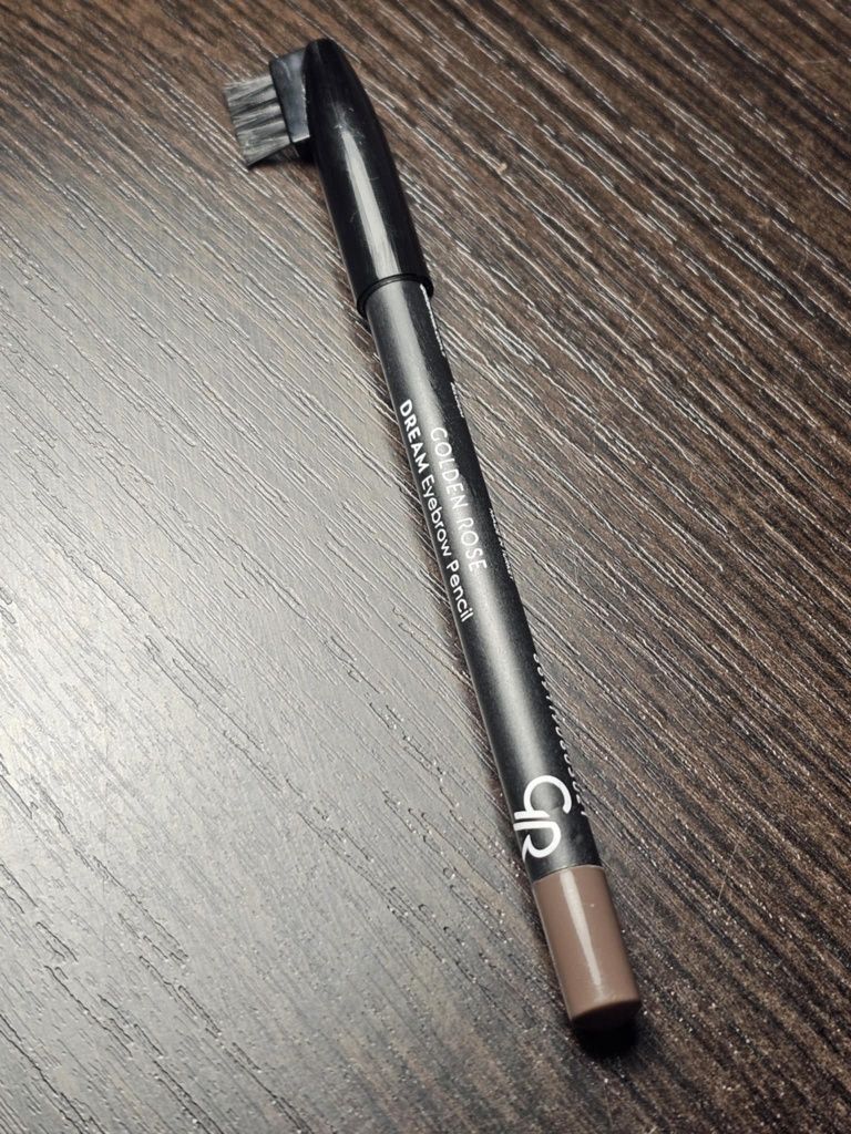 Kredka do brwi. Golden Rose, Dream Eyebrow 302 ze szczoteczką.