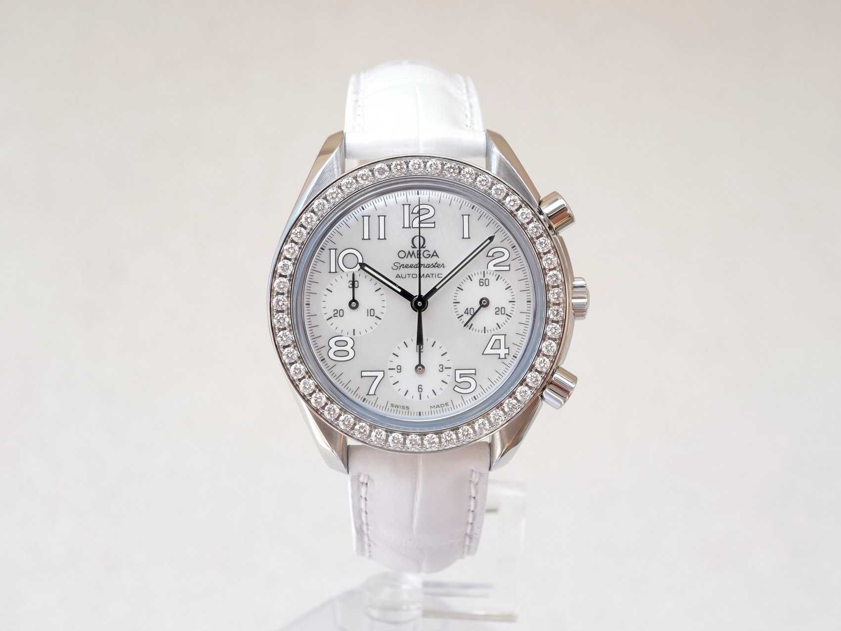 Omega Speedmaster Ladies Chronograph MOP Diamond