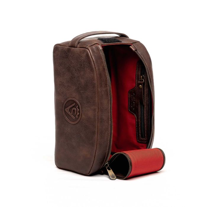 Несессер кожаный / мужская косметичка / Чоловіча косметичка VS046