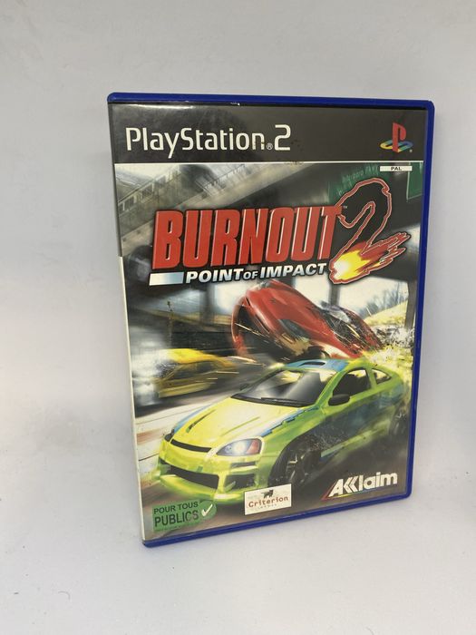 Gra Burnout 2 Point of Impact PS2 Sony Play Station pudełkowa
