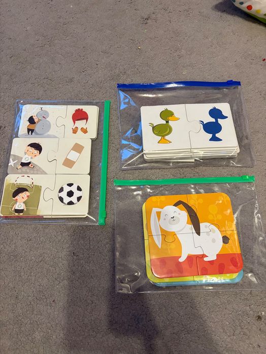 3 Układanki dla dzieci