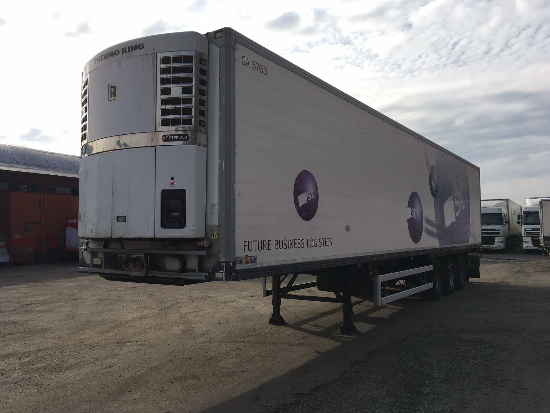 Продам напівпричіп (причіп) рефрижератор Gray Adams GA3B 2005 року