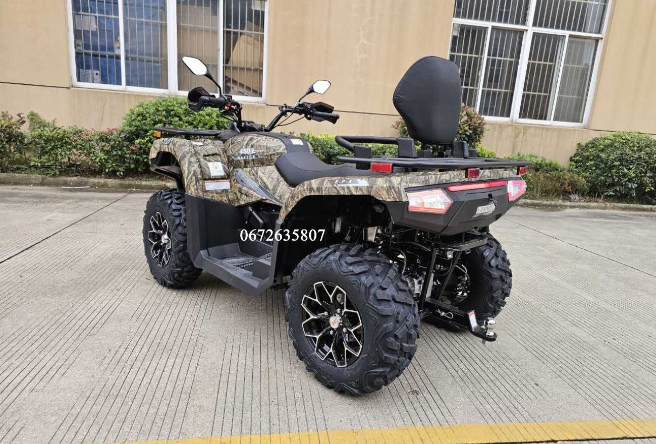 Квадроцикл SokMoto RAPTOR 450L EFI EPS Інжектор Повний привід Лонг ЕПК