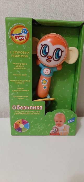 Розвиваюча музична іграшка Мавпочка