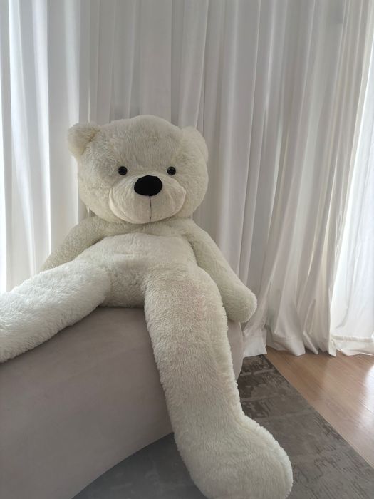 Mis XXL 160 cm  kremowy