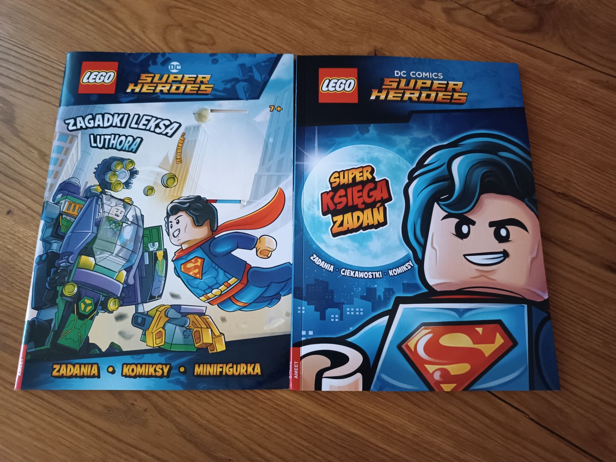 LEGO super Heroes 2 sztuki książki gazetki