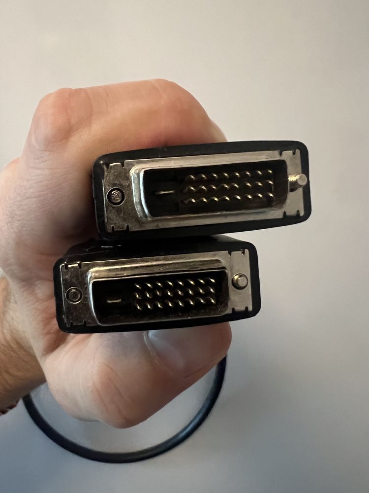Kabel DVI Dual Link Lindy 36250 Black Line - 0,5m