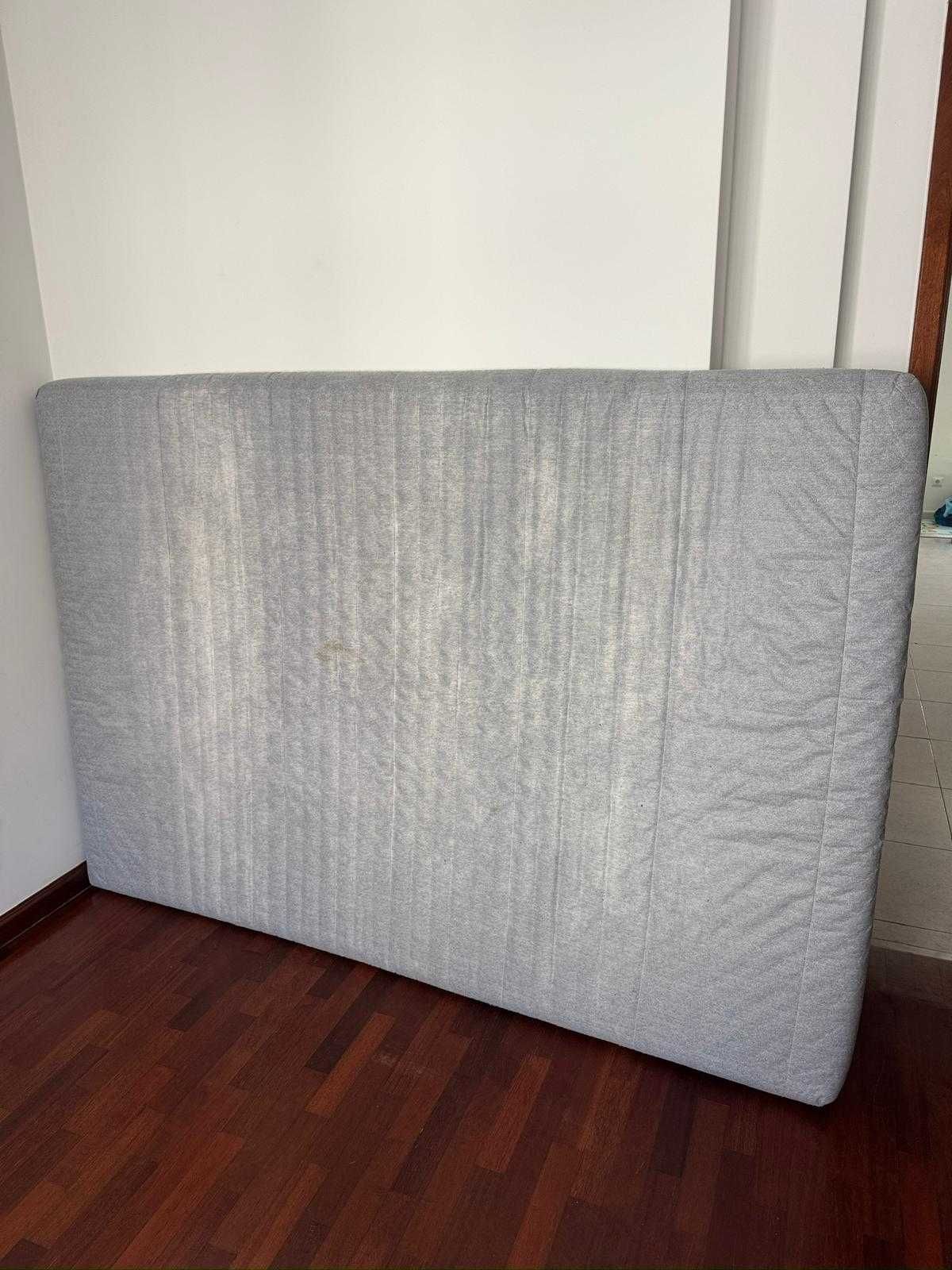 Colchão casal IKEA ÅGOTNES Espuma Firme 140×200 cm – Azul Claro