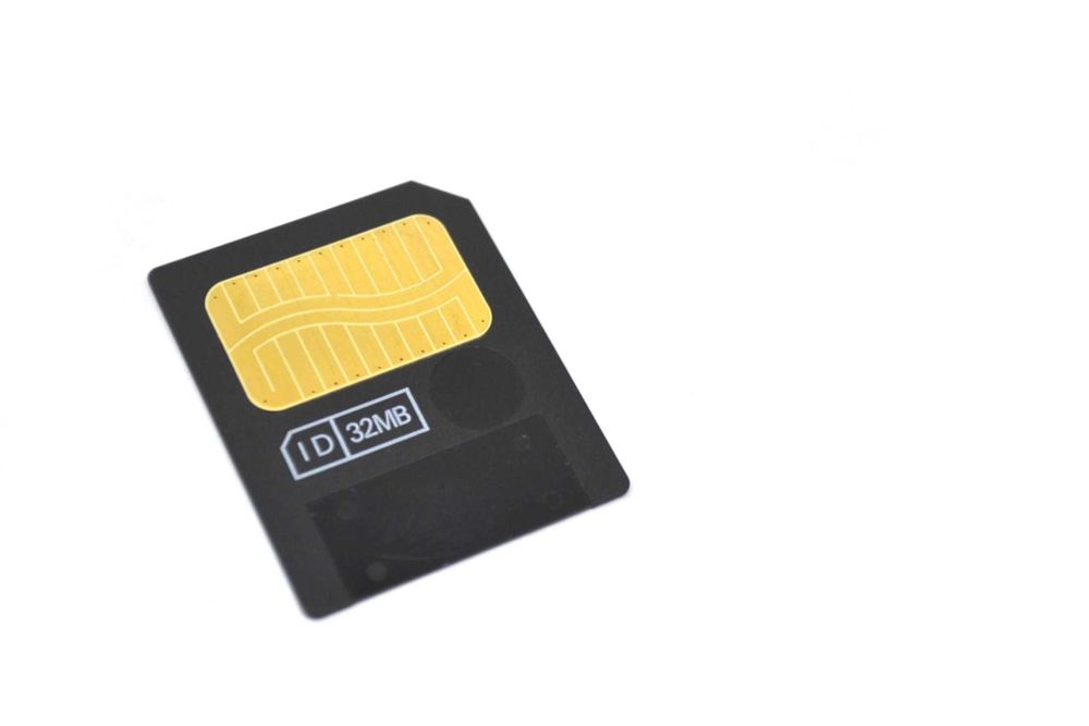 karta pamięci SMARTMEDIA 32MB do retro vintage aparat cyfrowy smart