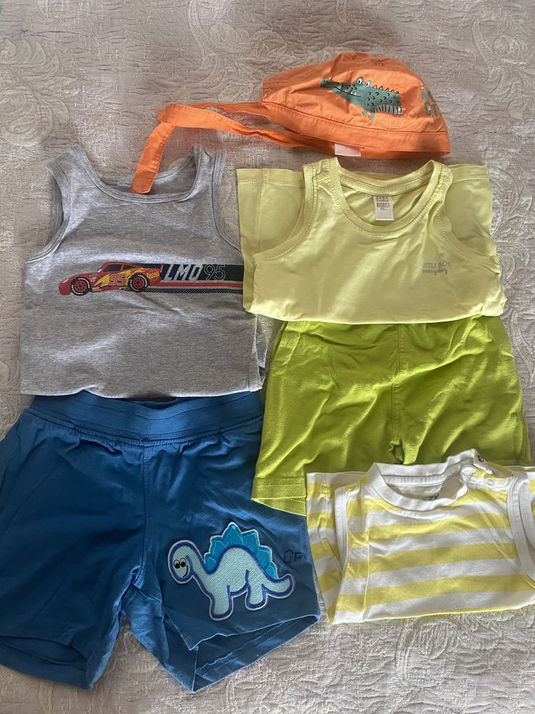 Lote de roupa de verão menino 1,5-2