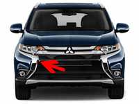 Молдинг бампера центр правый хром Mitsubishi Outlander 16-20