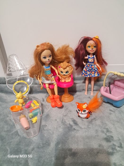 Lalki Enchantimals Felicity Fox & Flick