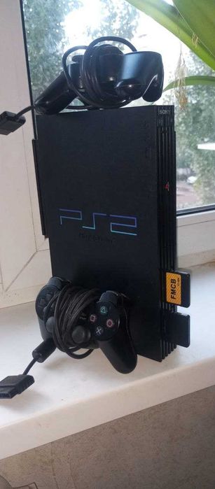 PlayStation 2 FAT + HDD с 17 играми. Полный комплект!