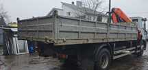 Paka kiper Iveco rozstaw 78 cm wraz z siłownikiem  15 ton