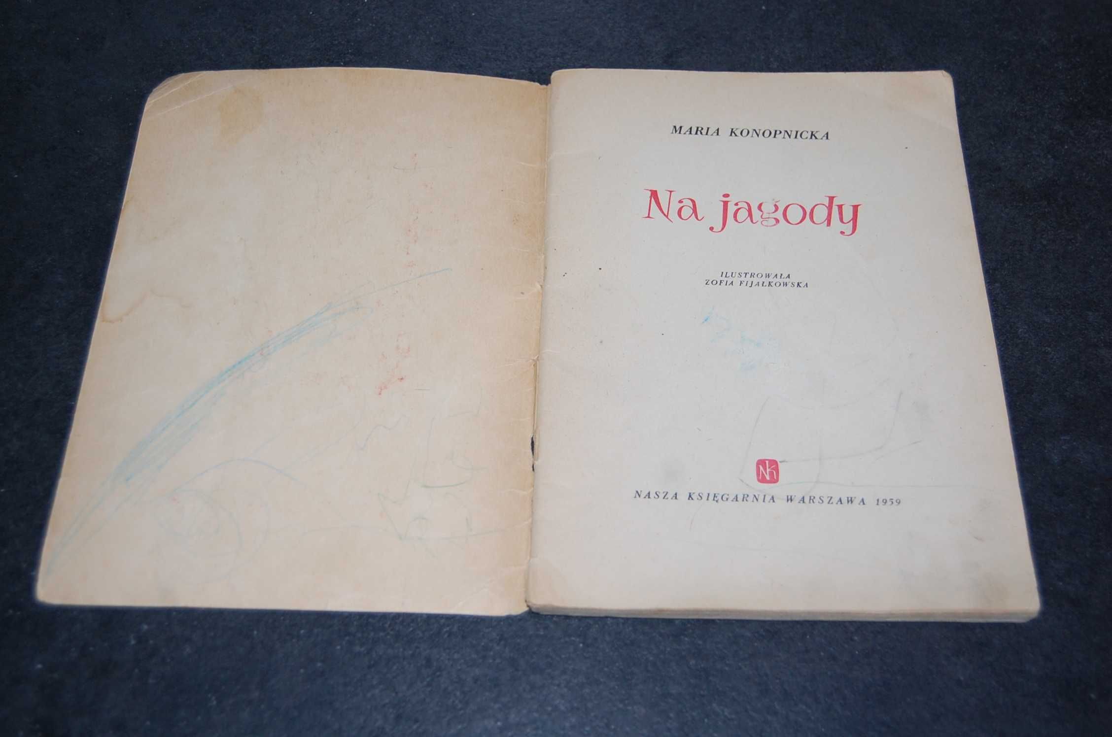 Na jagody - M. Konopnicka - 1959 r