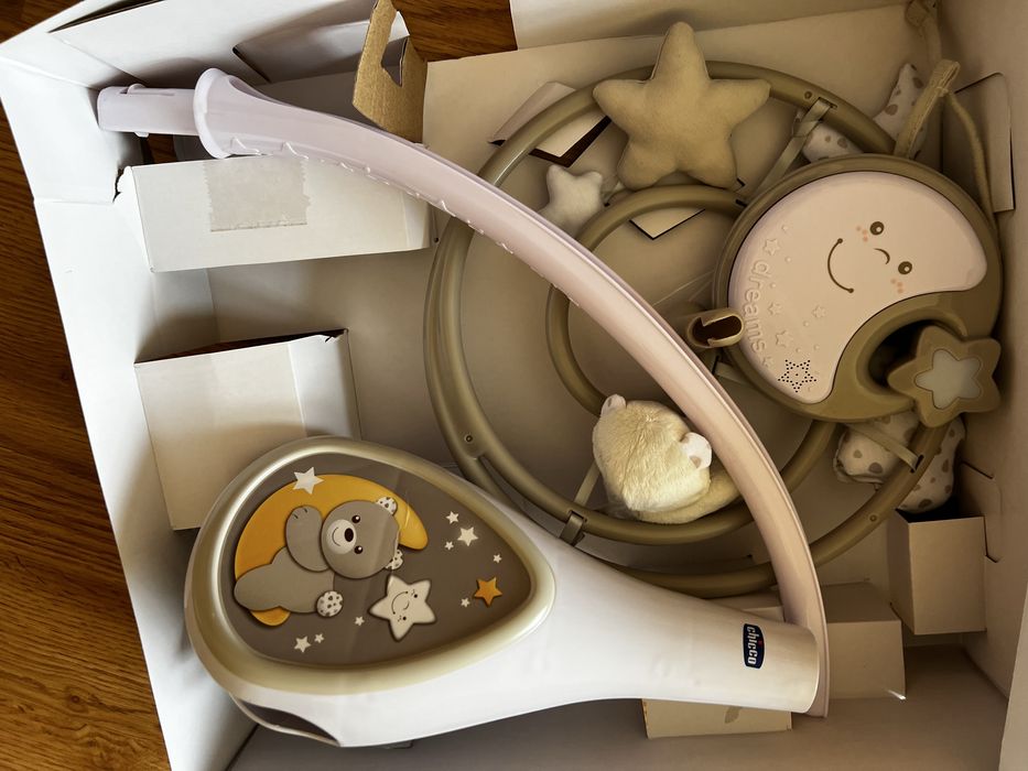 Мобіль на ліжечко Chicco "Next2Dreams" сірий