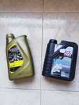 2 Óleos de Mota Liqui Moly e Ride Eni 10W-40 4T