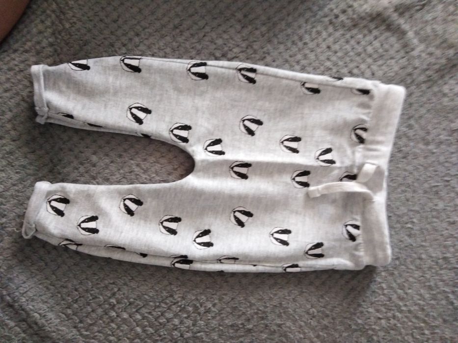 Spodnie spodenki dresowe 5 10 15 nowe 68