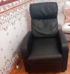 Poltrona preta sala