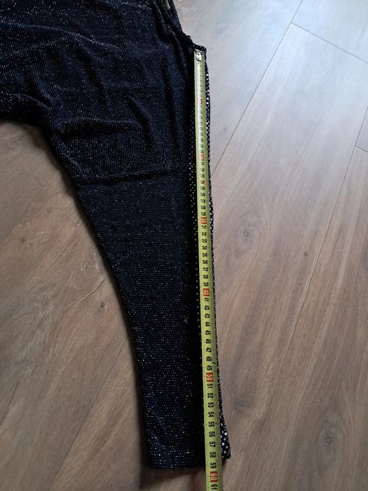 Mini sukienka błyszcząca nitka cekiny mieniaca sie XL 42