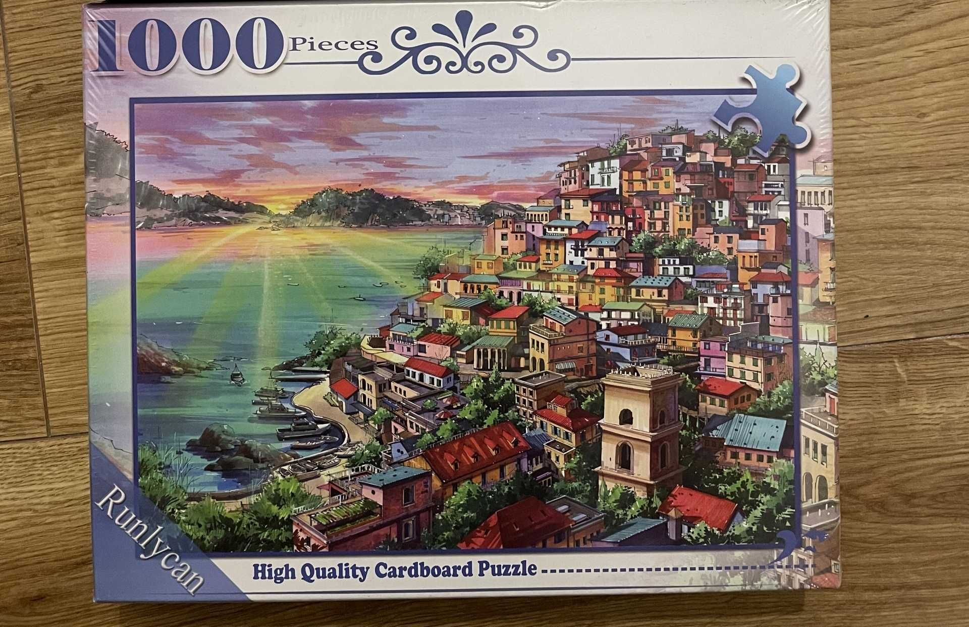 Puzzle 1000 Bajeczne miasto na południu wyspa 70 x 50 cm