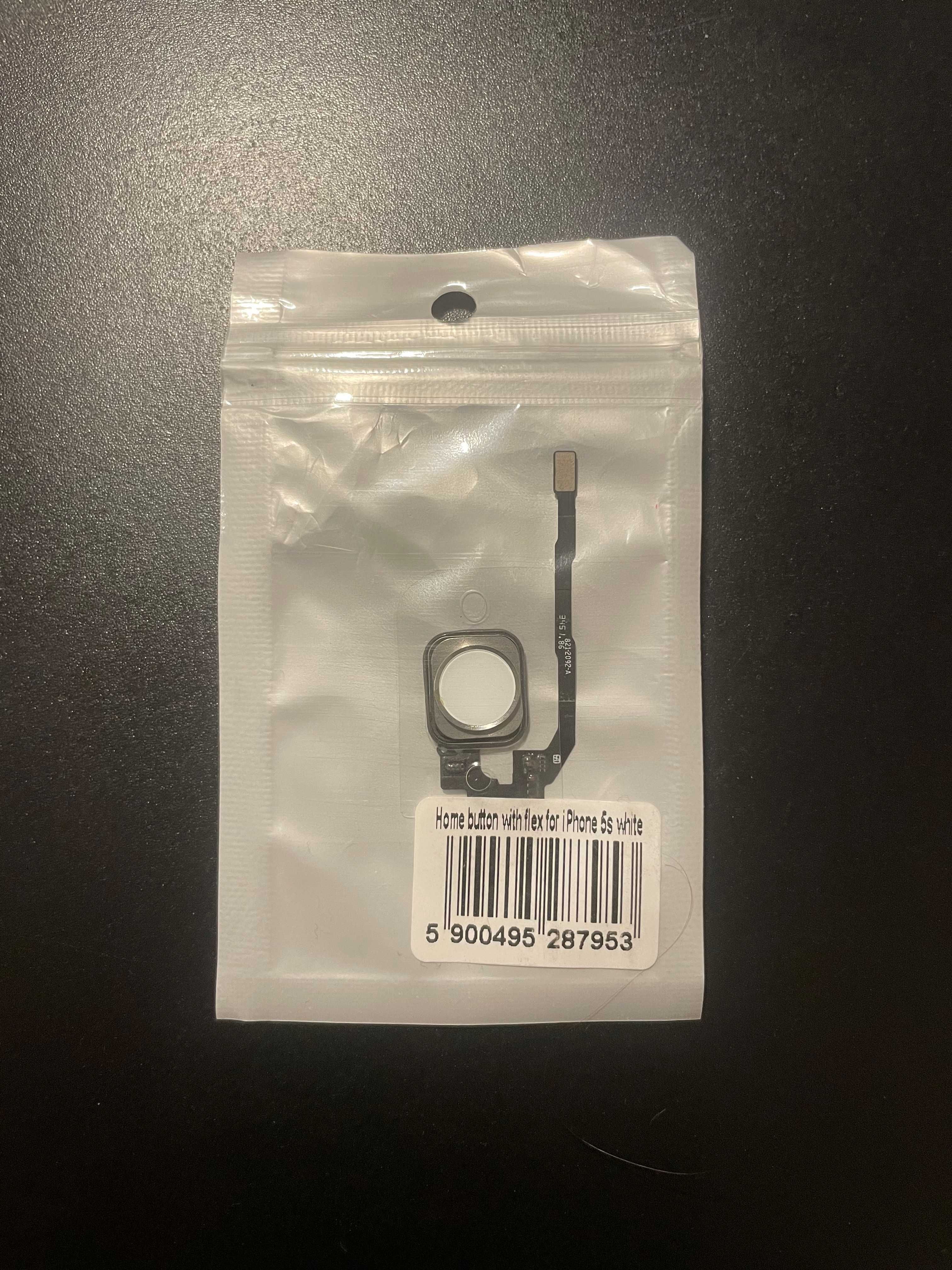 iPhone 5s 5SE 1.gen home button przycisk home biały nowy