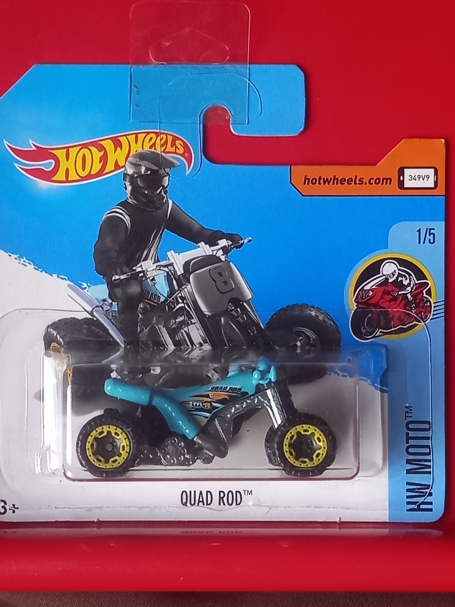 Conj 3 hot wheels quad rod